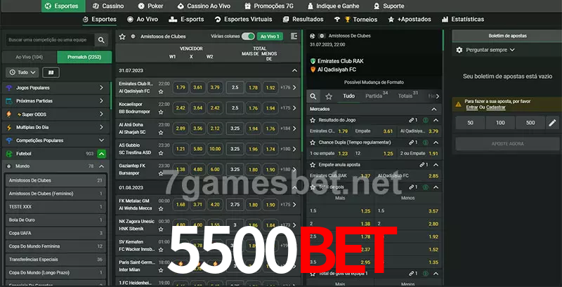 apostas esportivas